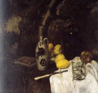 Matisse, Henri Emile Benoit - still life with lemons and a bottle
